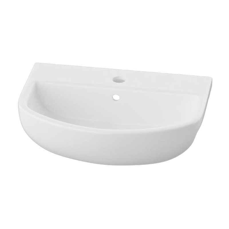 500mm Semi Recessed Basin