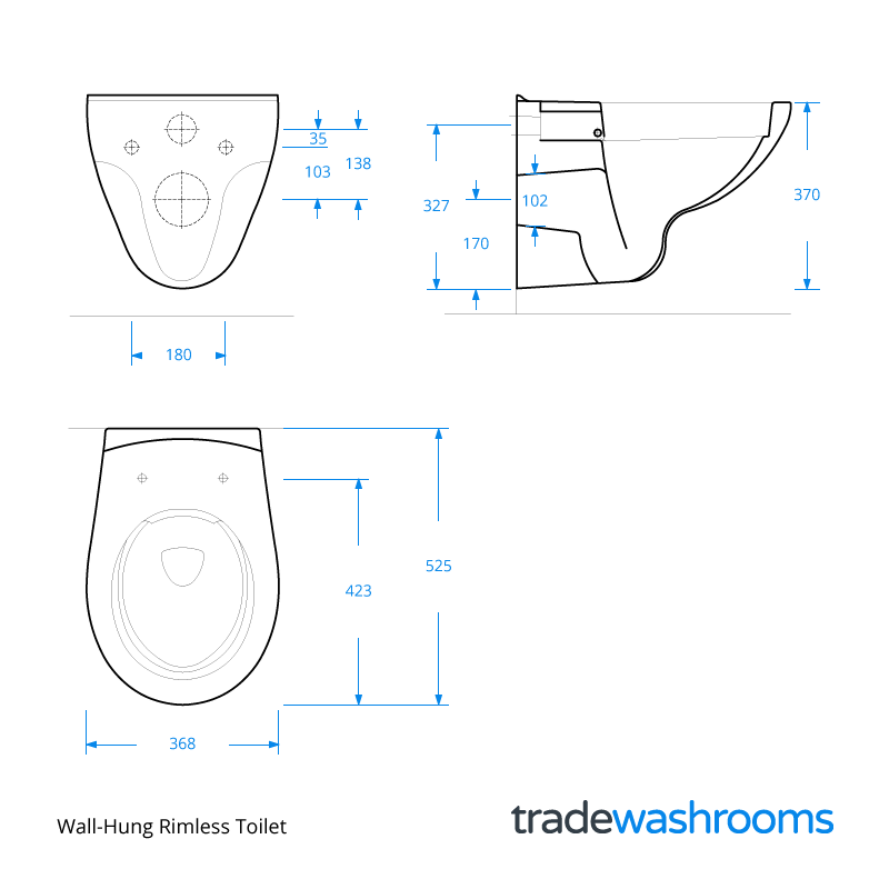 TOTO Aquia WallHung Toilet Dimensions Drawings, 50 OFF