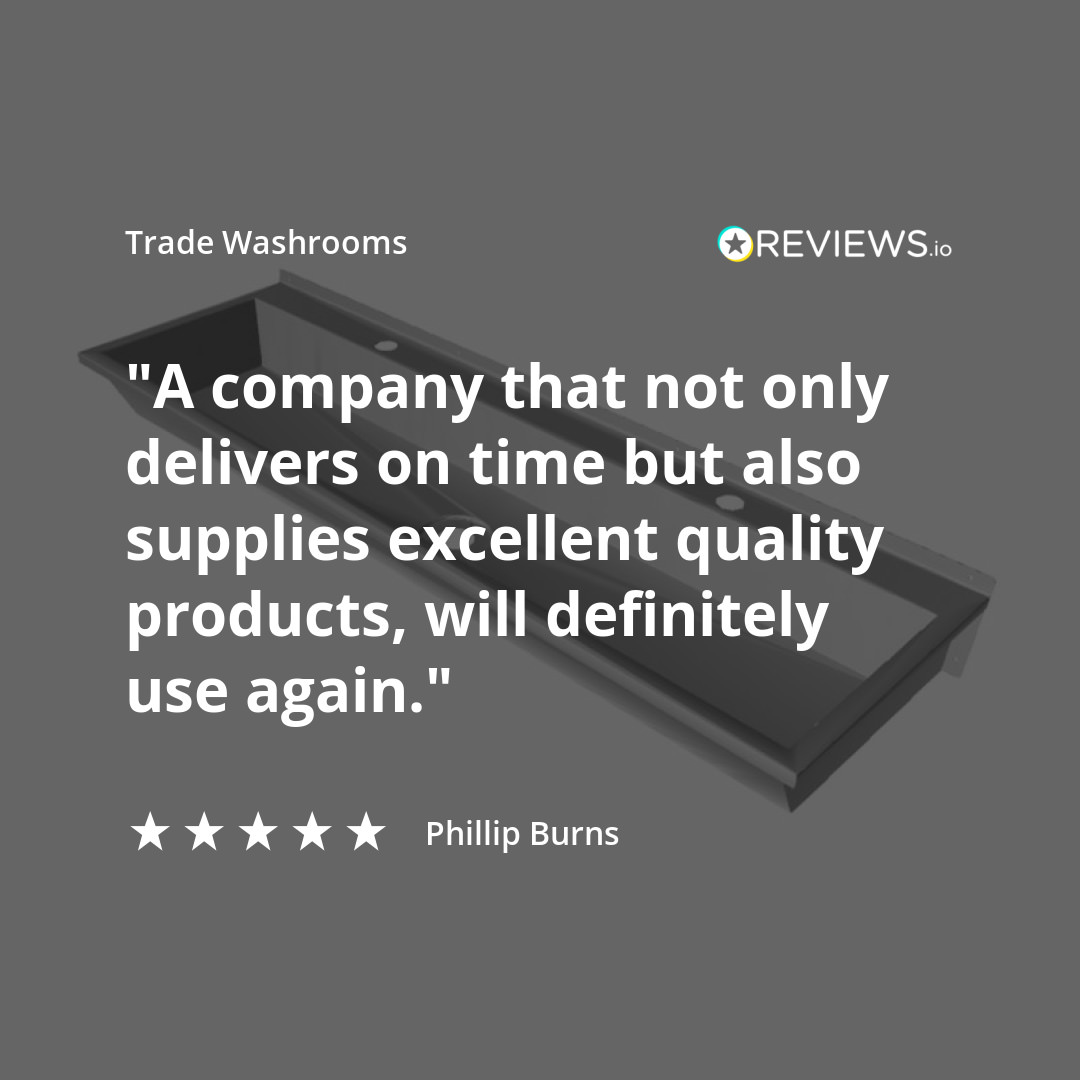 Stainless Steel Wash Trough 1200mm, 1500mm, 1800mm, 2400mm