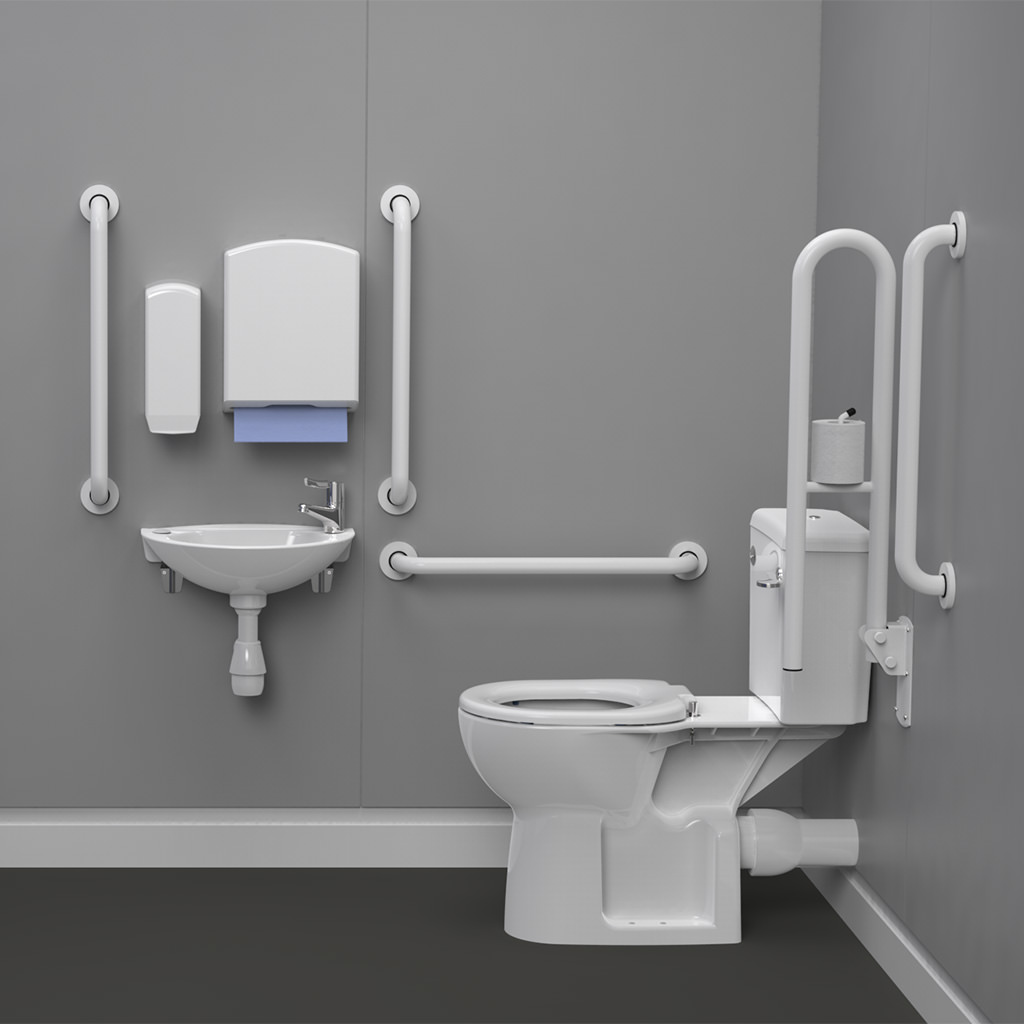 Close Coupled Doc M Toilet Pack [Lockable Cistern] • NYMAS