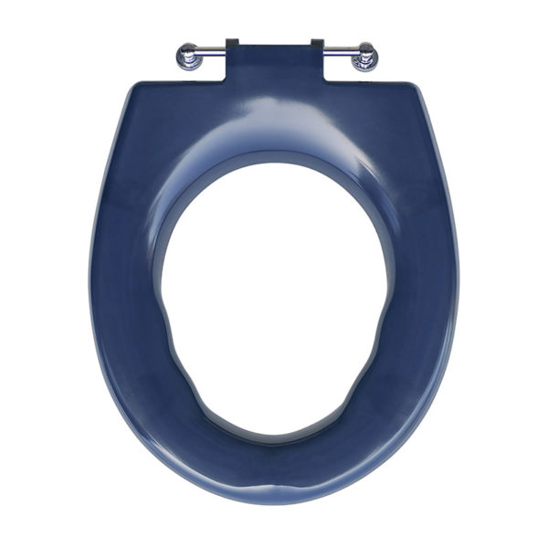 Doc M Toilet Seat with Stainless Steel Hinge • NYMAS 260005