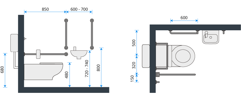 Nymas NymaPRO Wall-Hung Doc M Toilet Pack [DM830KC]