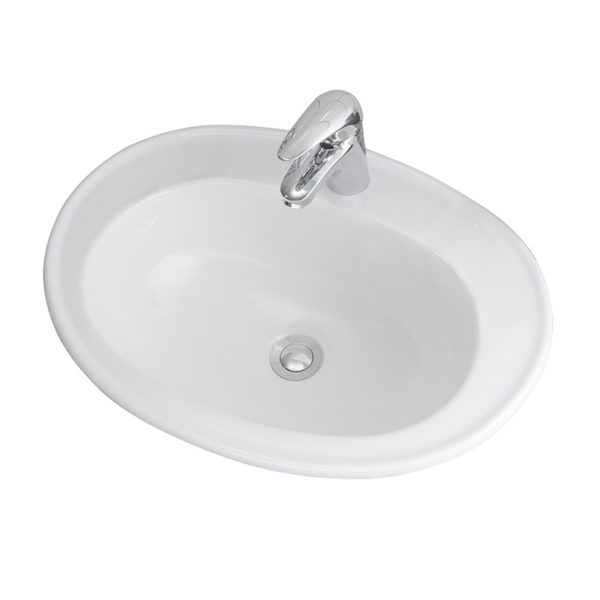 530mm Inset Vanity Basin ASWHVBA1/2 • Commercial Basins