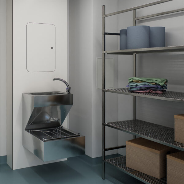 Hospital Janitorial Unit [HBN JU] • Bucket Sink and Wash Basin