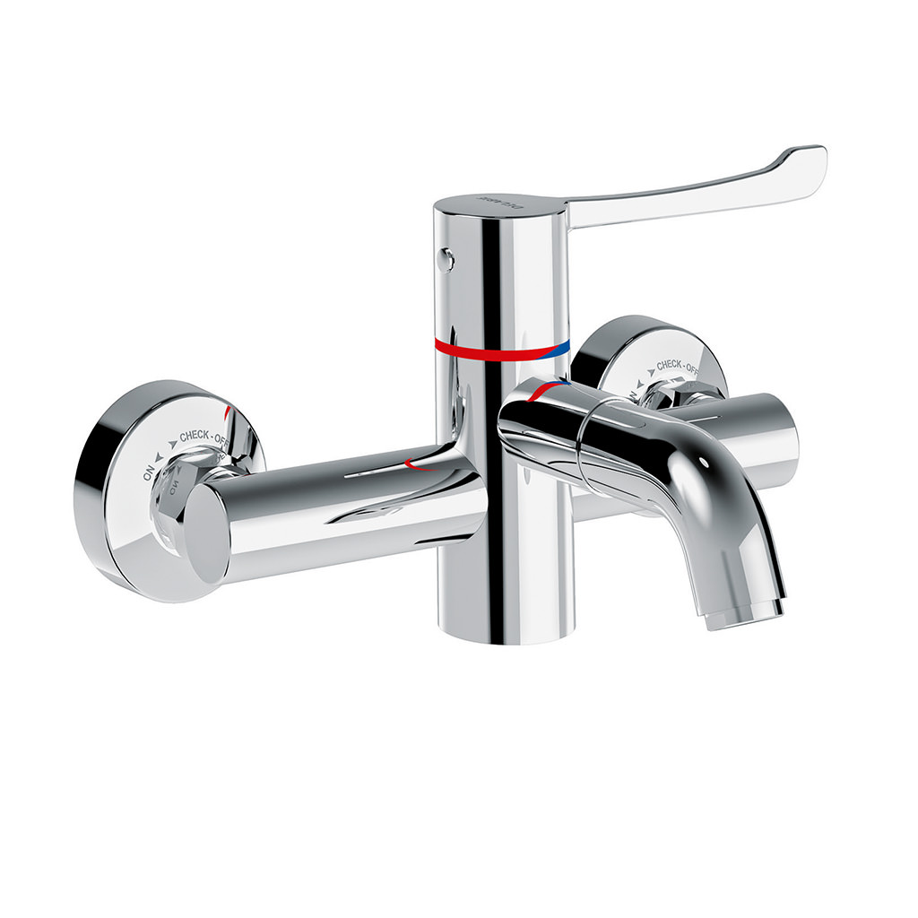 SECURITHERM Wall-Mounted Mixer Tap [HBN TB H2a]