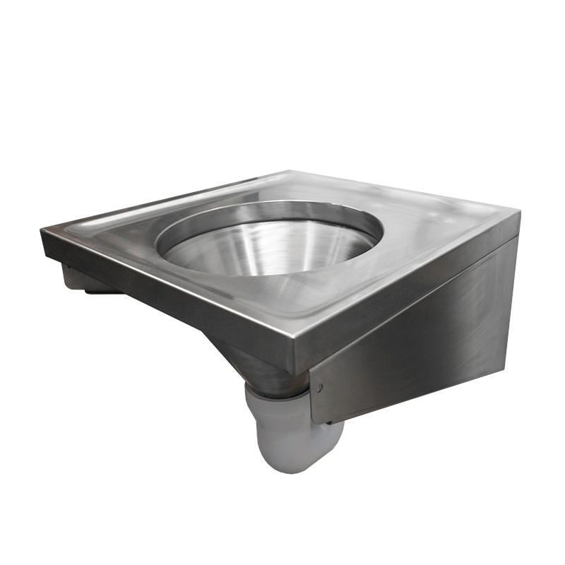 Slop Hopper Sink Kit [HBN DU] • Stainless Steel Hospital Disposal Unit