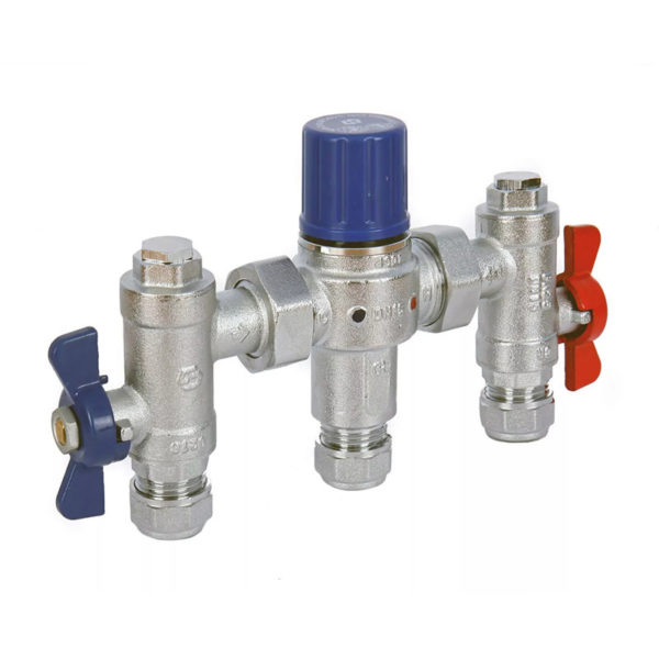 15mm TMV with Isolation Valves ATMV33SV15 • Albion Valves