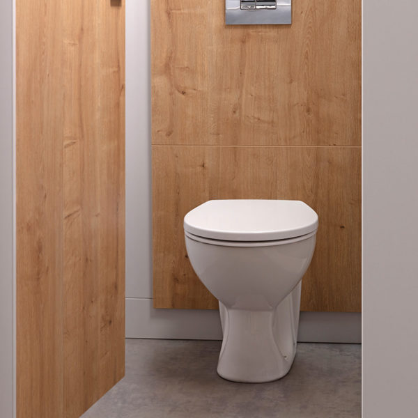 Commercial Back to Wall Toilet Pan ASWHBWPA • IPS Toilets