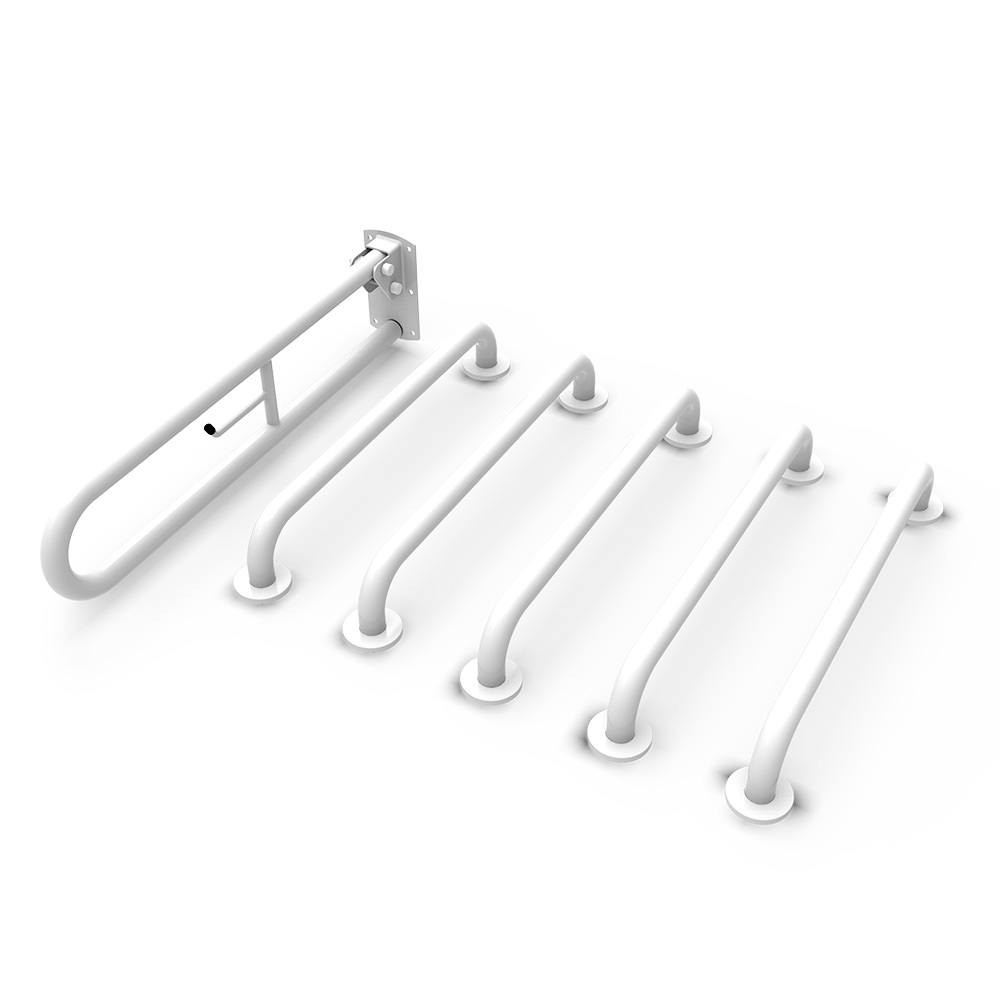 NYMAS Doc M Toilet Grab Rail Pack Concealed Fixings
